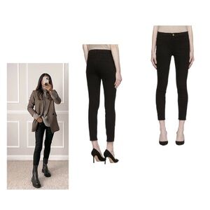 Frame Denim Le Skinny De Jeanne Crop Jeans Size 23  $278